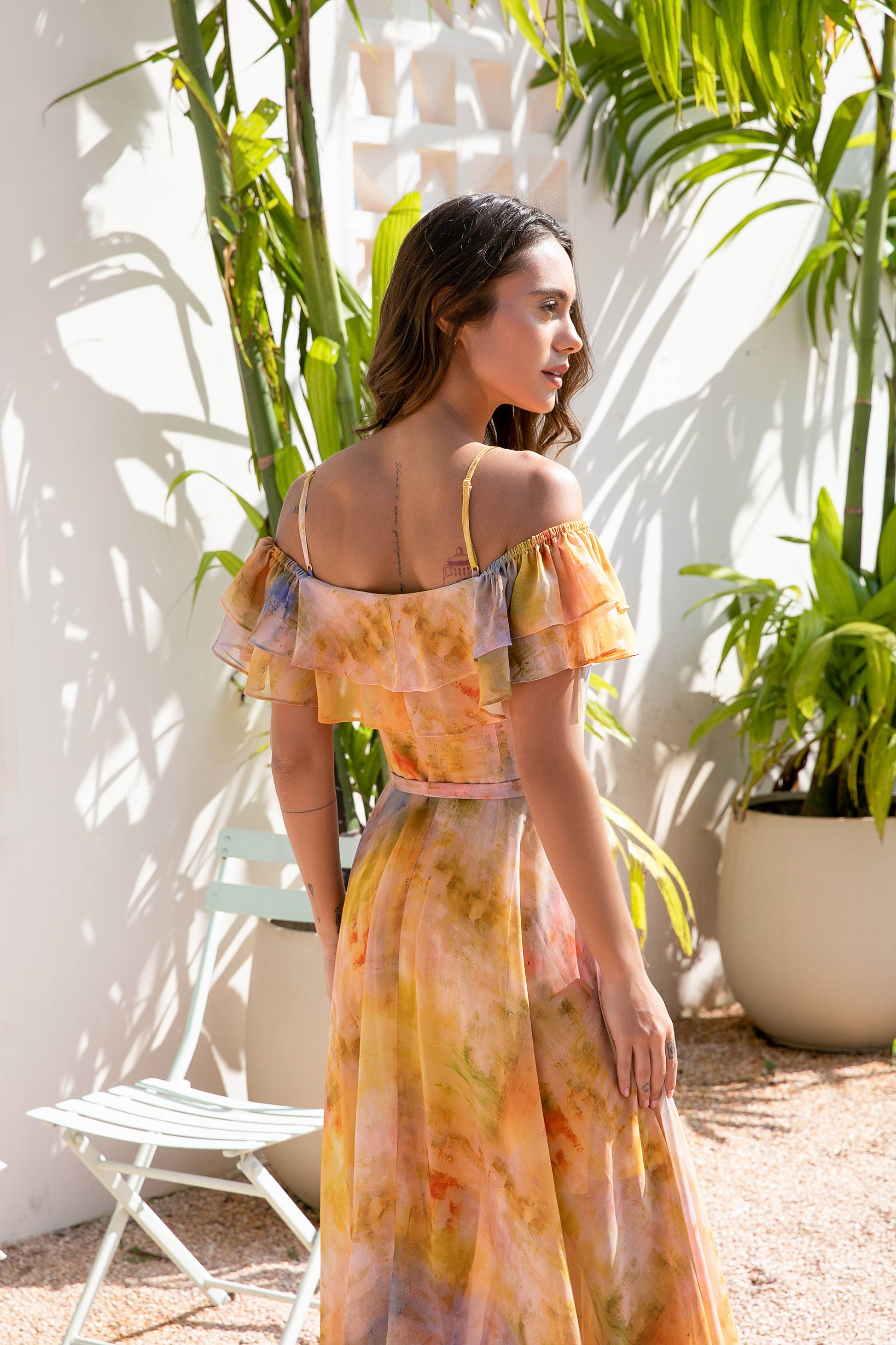 3-Way Off-Shoulder Strap Dress Pleiades Fashion 3-Way Off-Shoulder Strap Dress Pleiades Fashion